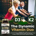 High Strength Vitamin D3, K2 & Zinc Capsules