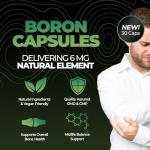 Nutrality Boron 6mg Vegan Capsules for Mineral Absorption
