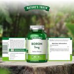 High Strength Boron 5mg Vegan Tablets – 60 Count