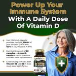 High Strength Vitamin D3, K2 & Zinc Capsules