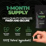Nutrality Boron 6mg Vegan Capsules for Mineral Absorption