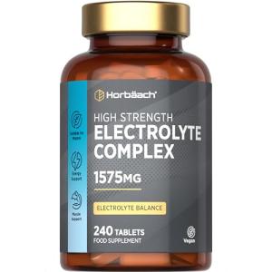 High Strength Vegan Electrolyte Tablets - 240 Count