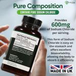 High Strength Sodium Chloride Tablets - 600 mg