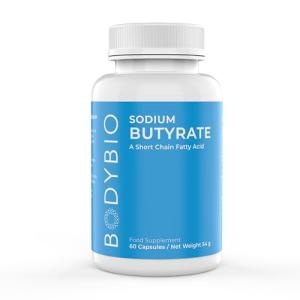 BodyBio Butyrate for Gut Health & Digestive Relief