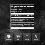 Electrolyte Capsules for Cramps - Vegan & Gluten Free