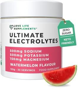 Electrolyte Powder with Pink Himalayan Salt - Watermelon