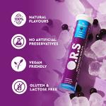 O.R.S Electrolytes Tablets for Hydration - Blackcurrant