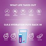 O.R.S Electrolytes Tablets for Hydration - Blackcurrant