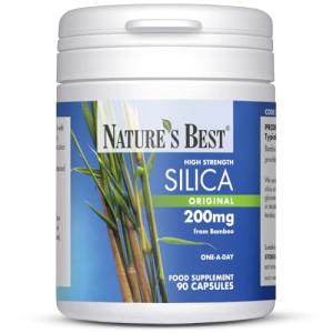Nature's Best Silica 200mg - Vegan Capsules, 90 Count