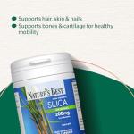 Nature's Best Silica 200mg - Vegan Capsules, 90 Count
