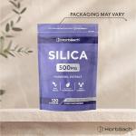 High Strength Silica Supplement 500mg - 120 Capsules