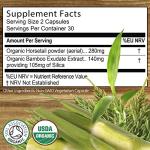 Organic Bamboo & Horsetail Silica Supplement