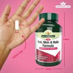 Hair, Skin & Nails Support – Vegan Formula Tablets