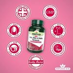 Hair, Skin & Nails Support – Vegan Formula Tablets