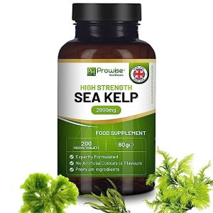 Sea Kelp 2000mg Vegan Tablets for Iodine Boost