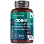 Iodine Tablets 400mcg - Vegan Non-GMO 365 Count