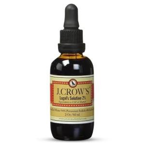 J.Crow's 2% Iodine Liquid Solution, 60 ml