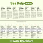 Sea Kelp 2000mg Vegan Tablets for Iodine