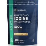 500mcg Iodine Supplement | 400 Vegan Tablets