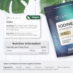 500mcg Iodine Tablets | 365 Vegan High Strength