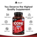 High Strength Vegan Iodine Tablets - 180 Count