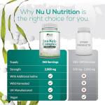 Sea Kelp Iodine 365 Vegan Tablets – 435mcg