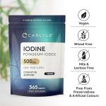 500mcg Iodine Tablets | 365 Vegan High Strength