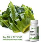 Natural Sea Kelp Iodine Vegan Capsules 520mcg