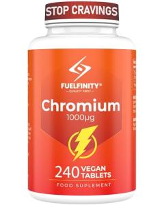 Chromium Picolinate 1000mcg - Reduces Sugar Cravings