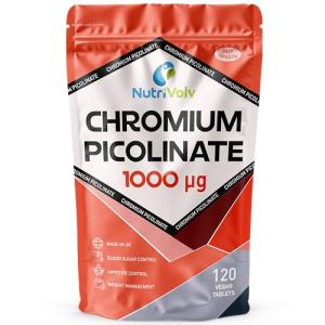 NutriVolv Chromium Picolinate 1000µg - 120 Tablets