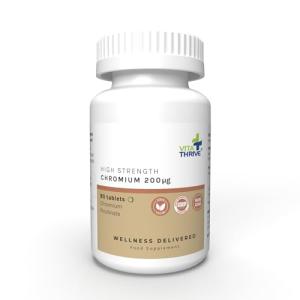 VitaThrive Chromium Picolinate 200µg - 90 Tablets