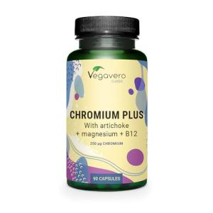 Vegavero Chromium Picolinate with Magnesium and B12