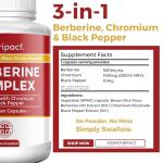 Nutripact Berberine with Chromium & Black Pepper Capsules