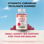 Vitamatic Chromium Picolinate Gummies 1000 mcg - Raspberry