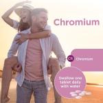 Healthspan Chromium Tablets for Balanced Blood Sugar