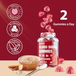 Blood Sugar Support Gummies with Ceylon Cinnamon 60ct