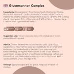 Glucomannan Capsules with Choline and Vitamins