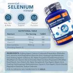 High Strength Selenium 200mcg with Vitamins ACE 180 Tablets
