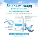 Selenium 200µg - 120 Capsules for Optimal Health