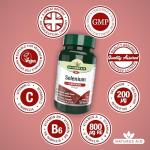 Selenium 200ug Tablets - Immune & Thyroid Support