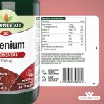 Selenium 200ug Tablets - Immune & Thyroid Support