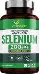 Selenium 200mcg Tablets for Immune and Thyroid Health