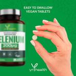 Selenium 200mcg Tablets for Immune and Thyroid Health