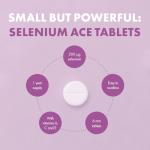 Incite Nutrition Selenium 200mcg Tablets for Health