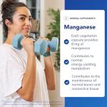 Pure Encapsulations Manganese 8mg - Essential Trace Mineral