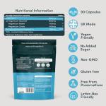 Magnesium Glycinate Complex - 1800mg, 90 Vegan Capsules