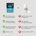 Magnesium Glycinate Complex - 1800mg, 90 Vegan Capsules