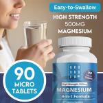 Grounded 500mg 4-in-1 Vegan Magnesium Tablets