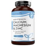 Calcium, Magnesium, Zinc & Vitamin D3 – 365 Pills