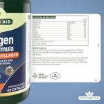 Natures Aid Collagen Joint Support Capsules 60 Count